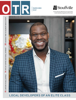 cover of on the road with man smiling on cover