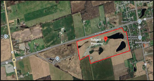 Map of 5783 Bloomington Road